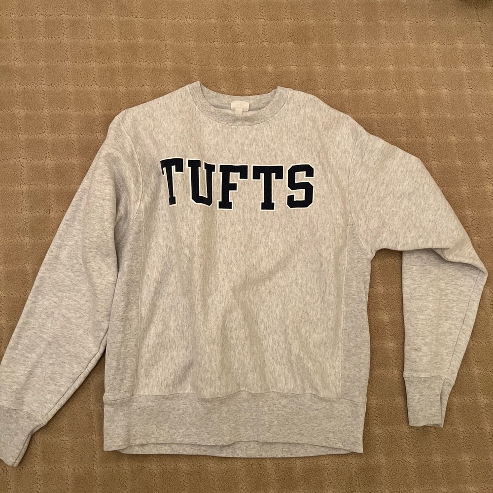 Tufts Grey Crewneck Size Medium